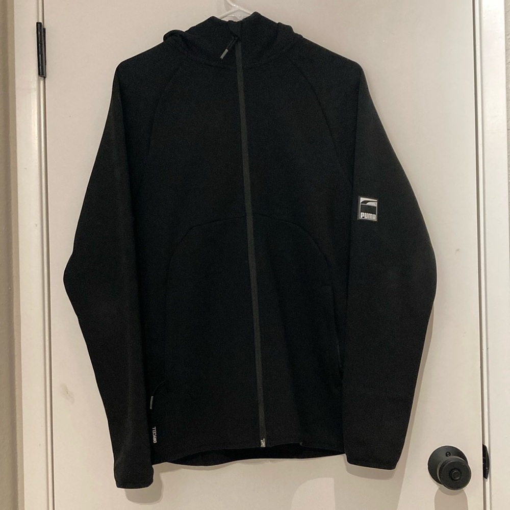 Black Puma Dime Basketball Jacket